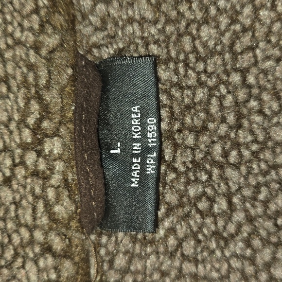 Men's Brown Faux Suede Jacket  - Impermeable By Weatherproof - Picture 13 of 13